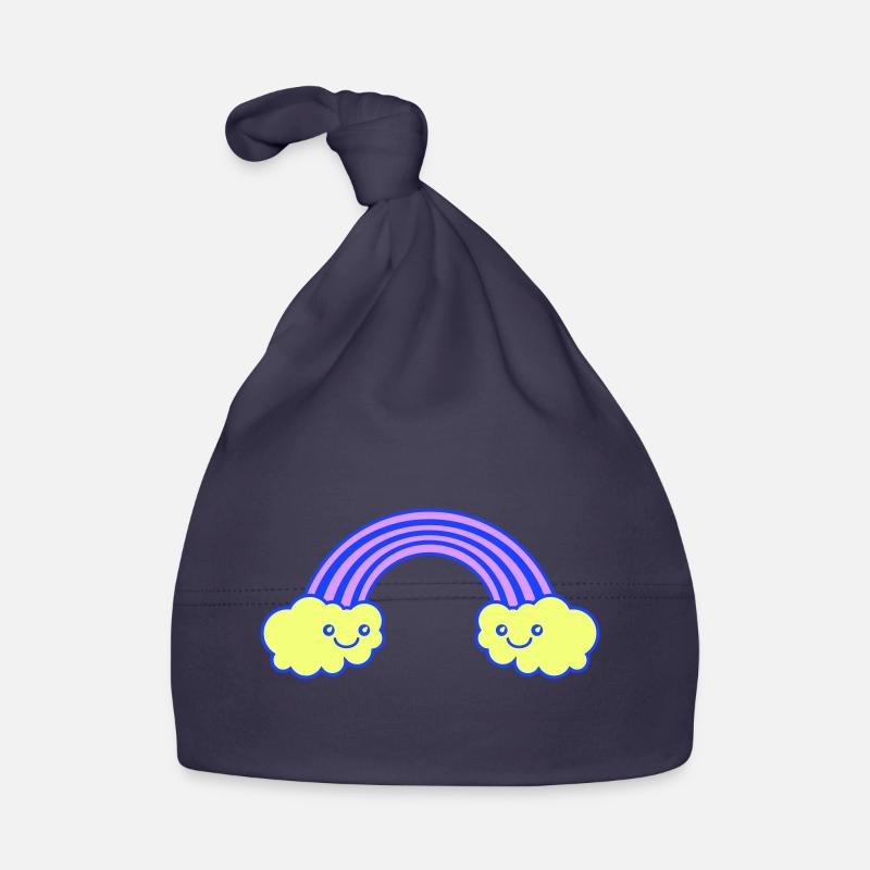 Rainbow Organic Baby Cap