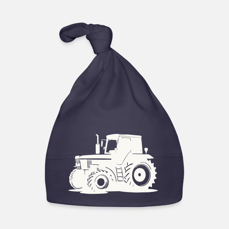 Tractor Organic Baby Cap