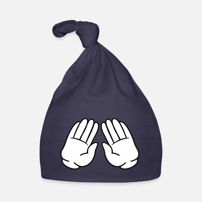 Comic Hands 02 Organic Baby Cap