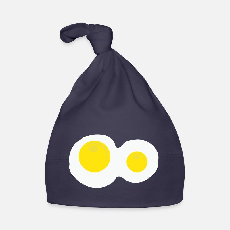 Fried eggs Organic Baby Cap