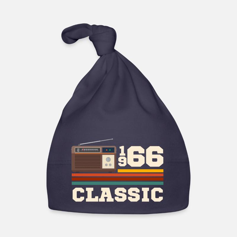 Anniversary 1966 retro classic Organic Baby Cap