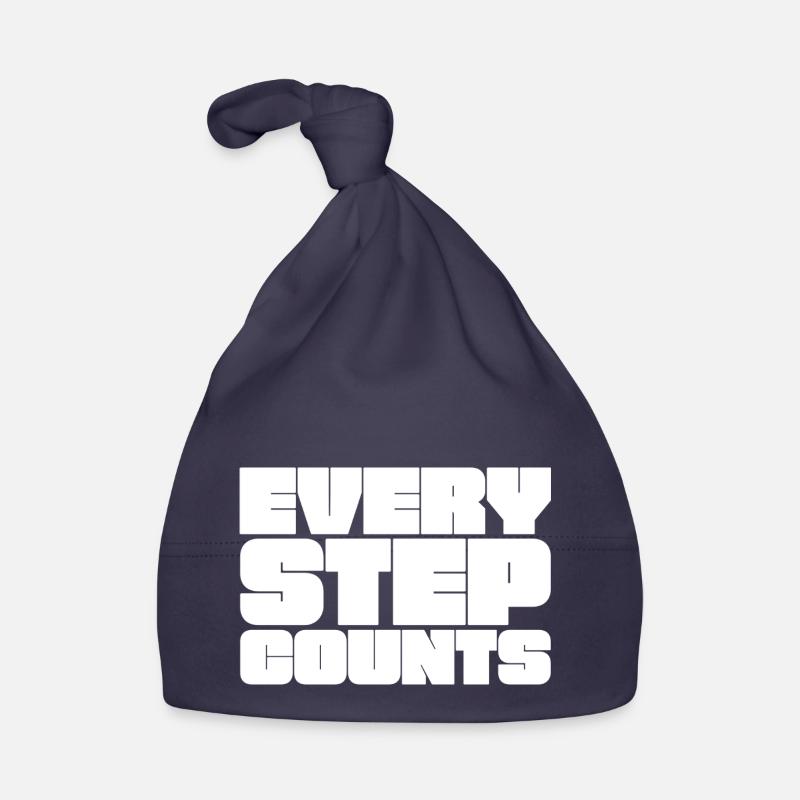 Every step counts Organic Baby Cap