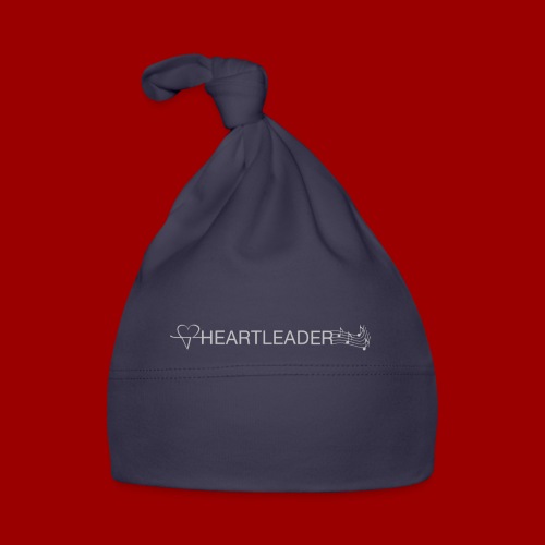 Heartleader Charity (weiss/grau) - Baby Bio-Mütze