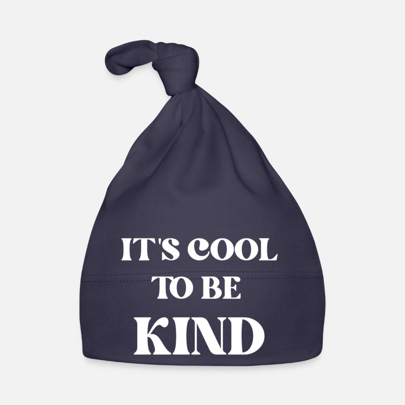 It's cool to be kind Organic Baby Cap