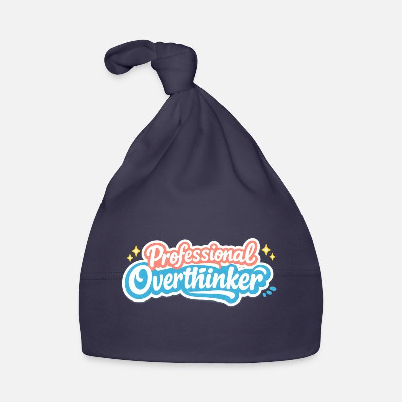 VINTAGE PROFESSIONNEL DE OVERTHINKER Bonnet bio Bébé