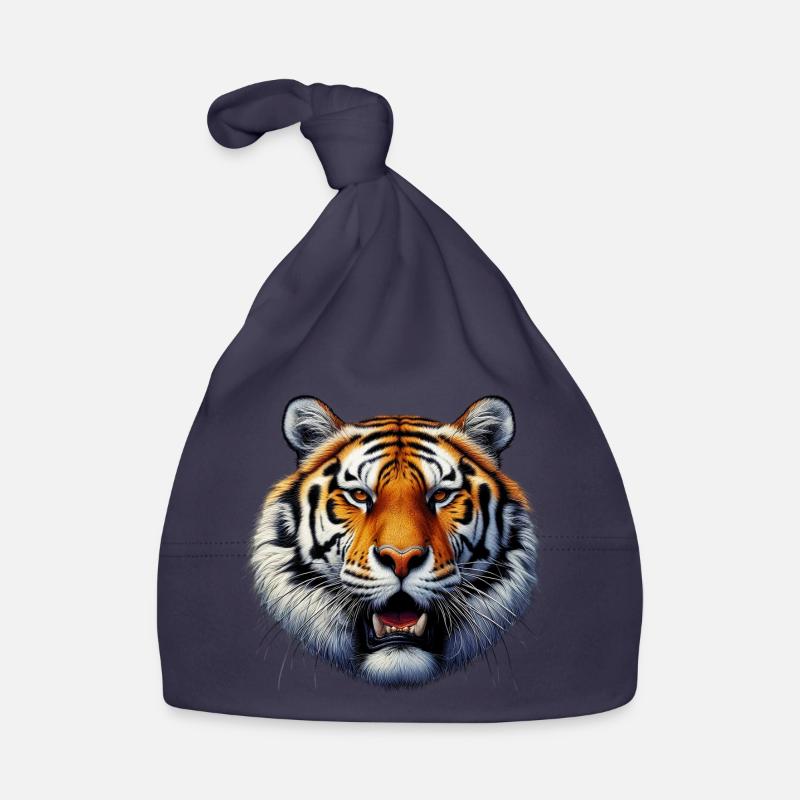 Tiger Organic Baby Cap