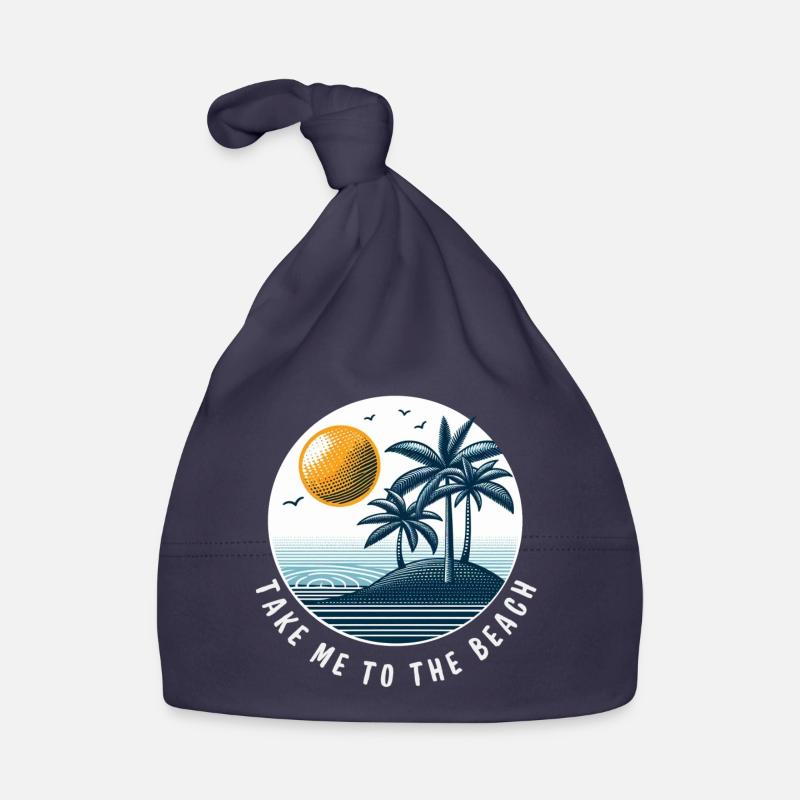 Take me to the Beach Organic Baby Cap