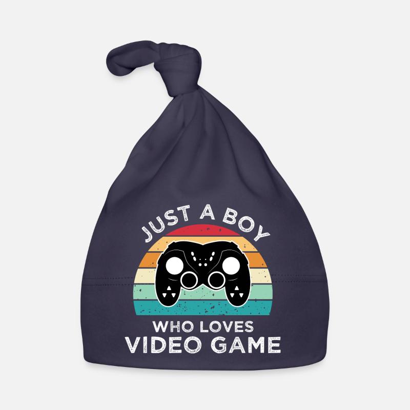 Nur ein Junge, der Videospiele liebt Baby Bio-Mütze
