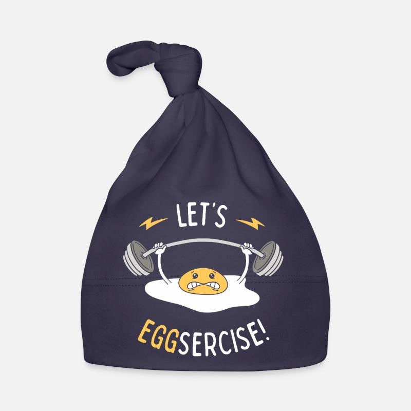 On va faire du Eggsercise ! Bonnet bio Bébé