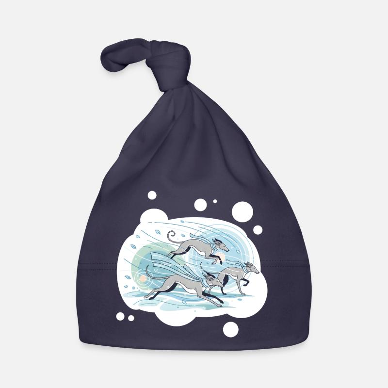 greyhounds Organic Baby Cap