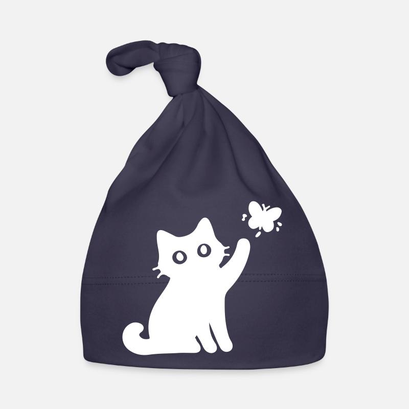 Chat mignon Bonnet bio Bébé