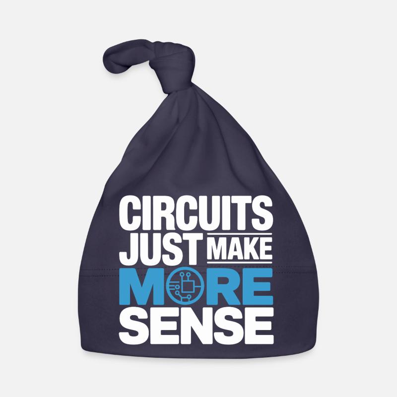 Circuits make technology more meaningful Organic Baby Cap