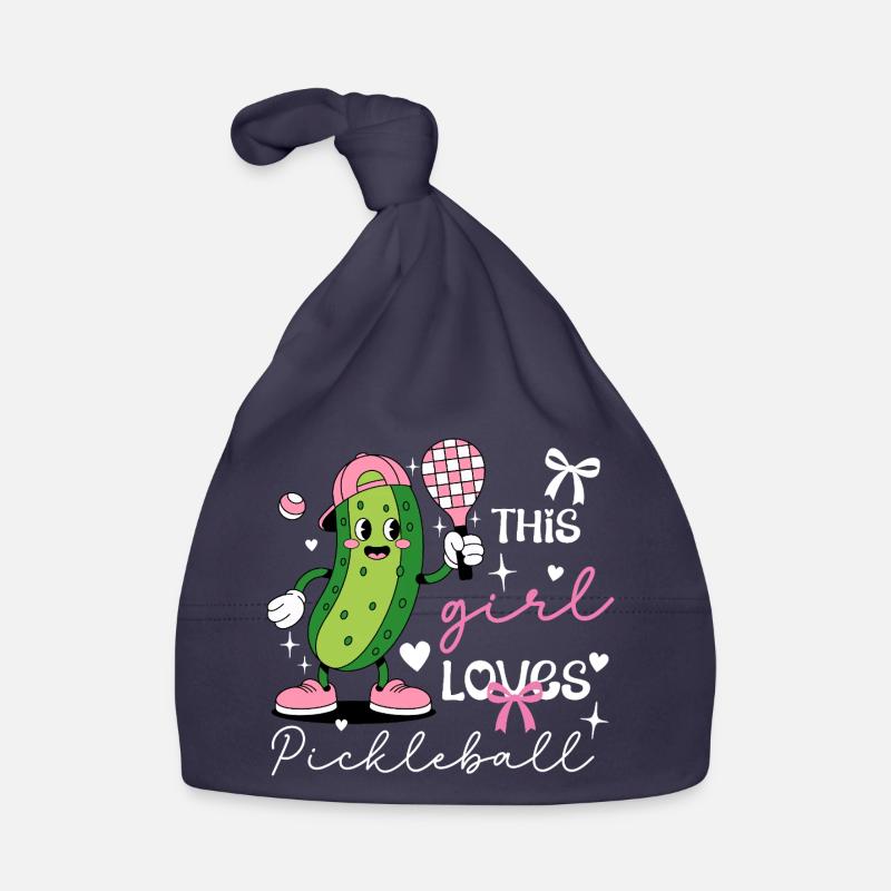 Coquette Pickleball-Mädchen süße Pickle Baby Bio-Mütze