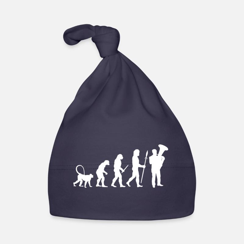 Development of the tuba player Organic Baby Cap