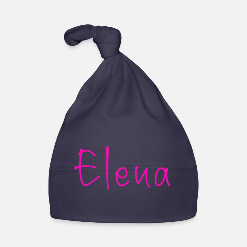 Elena Organic Baby Cap