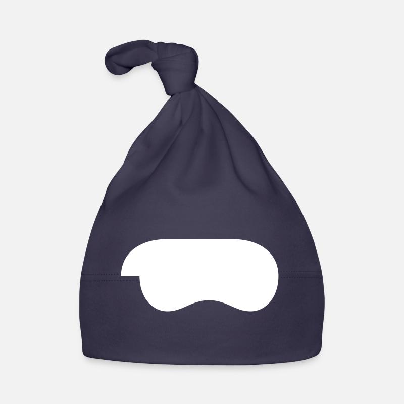 Controller-White Organic Baby Cap