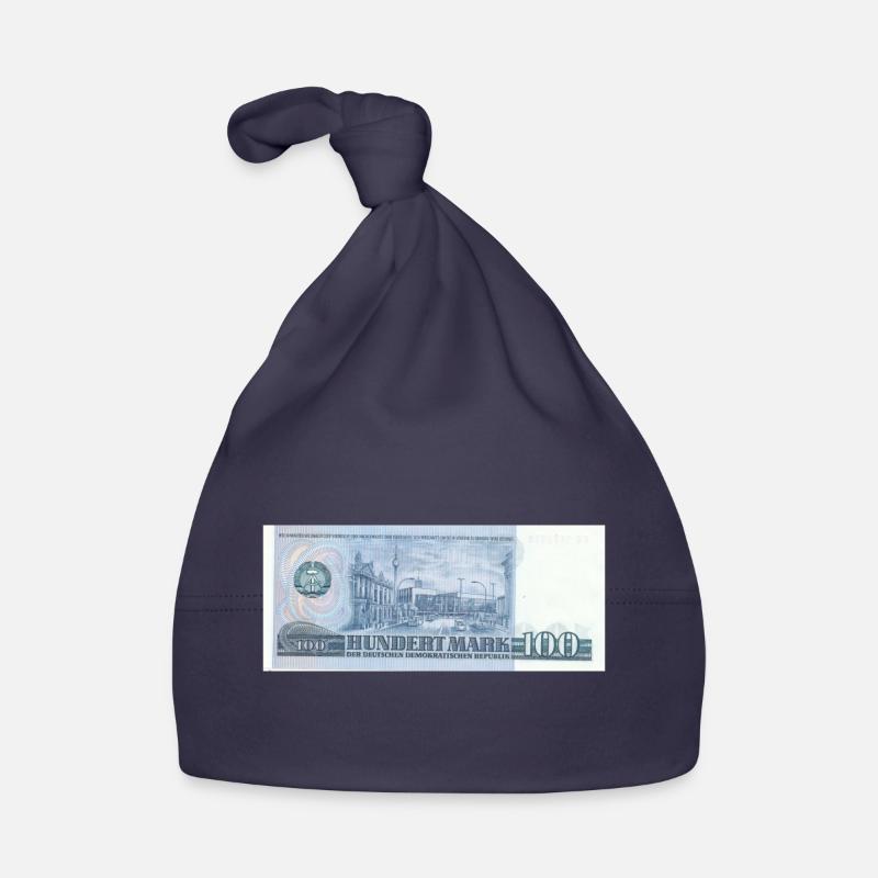 100 Mark der DDR Baby Bio-Mütze