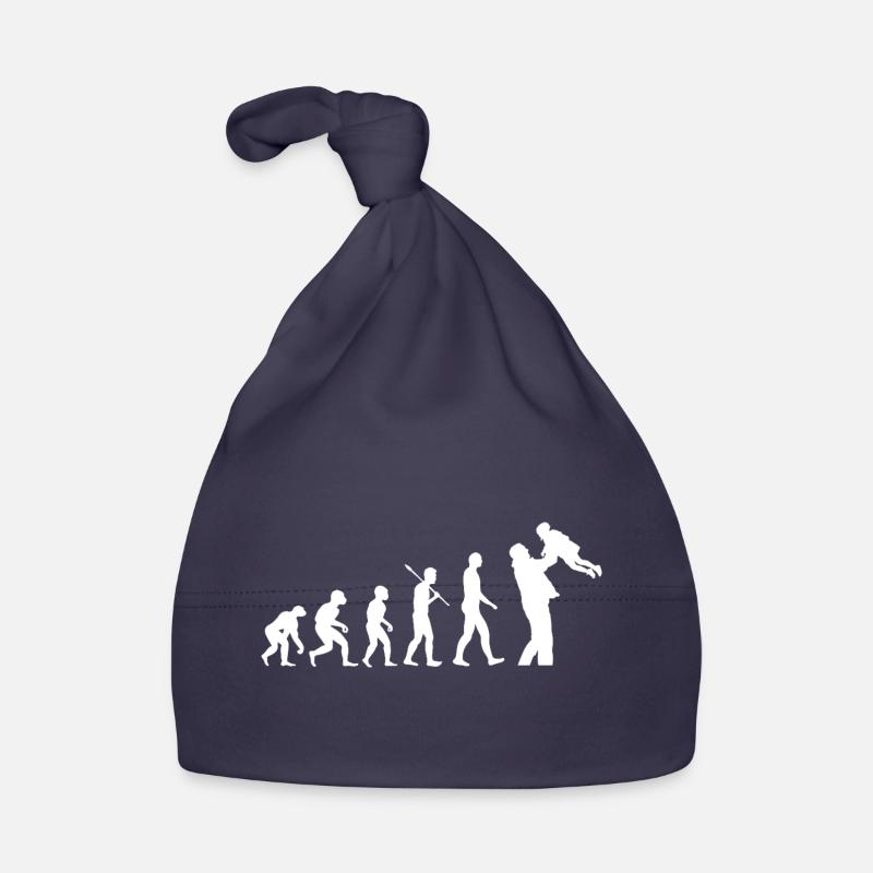 Evolution de l’humanité Amour familial Bonnet bio Bébé
