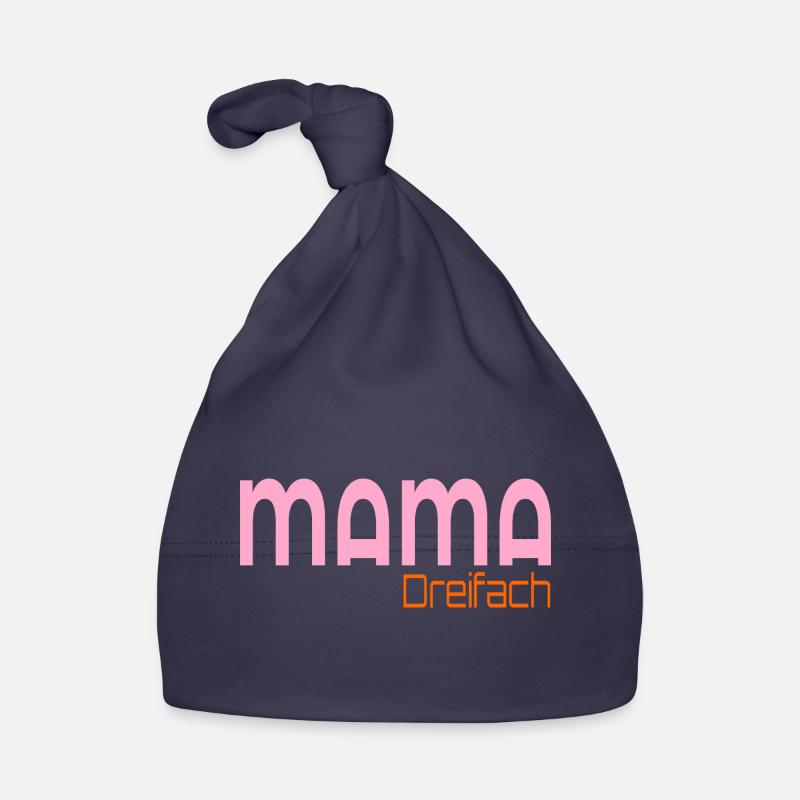 Dreifach Mama Baby Bio-Mütze