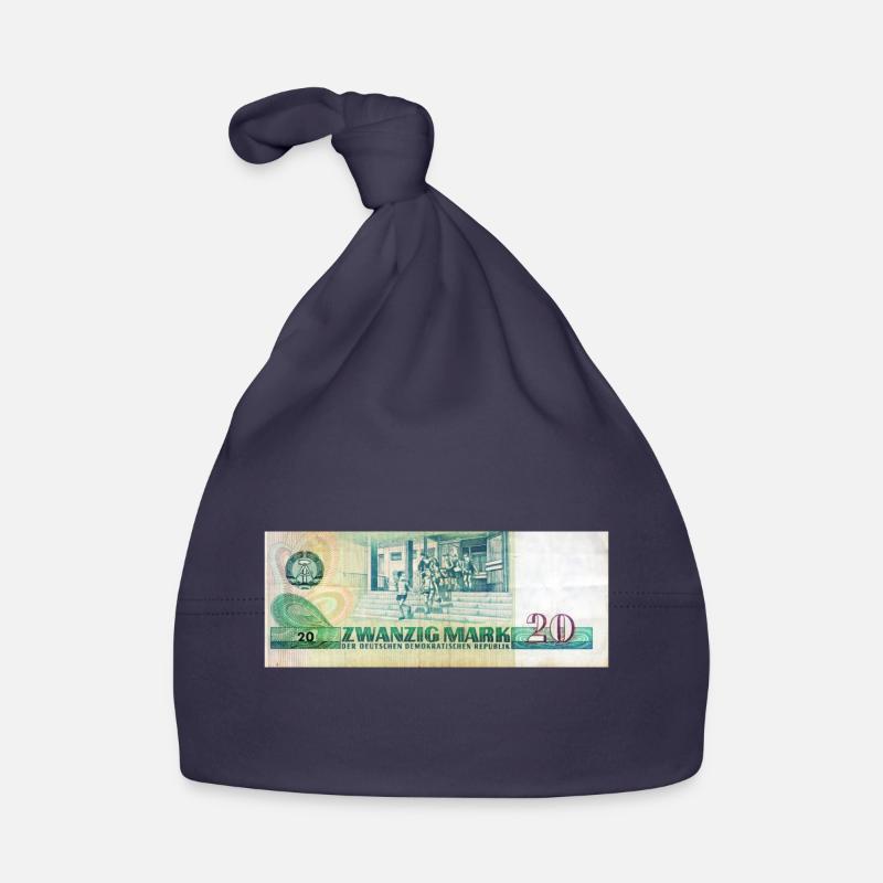 20 mark der ddr - Bonnet bio Bébé - marine