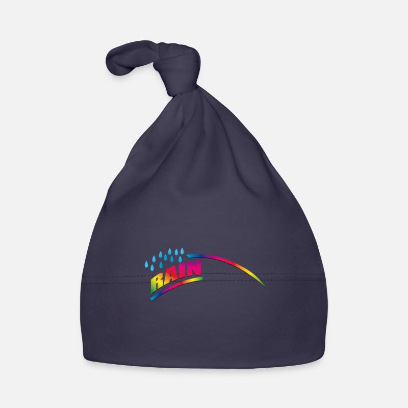 RAINdrops ou Rainbow | Arc-en-ciel Bonnet bio Bébé