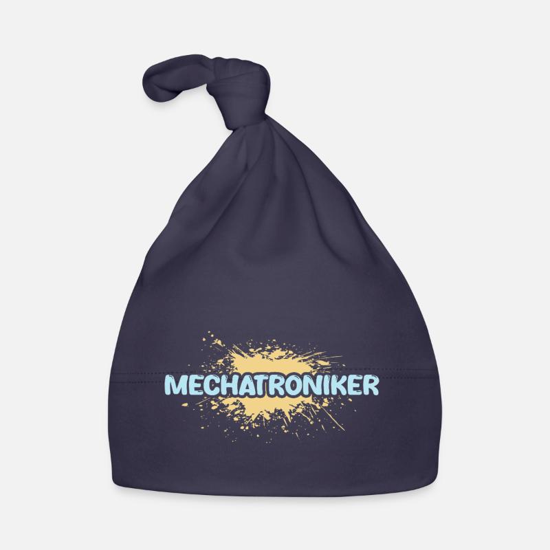 Job Mechatronics Technician Organic Baby Cap