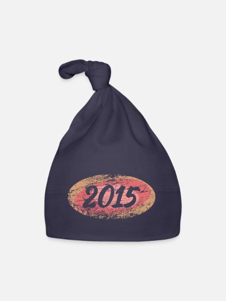 2015 - Baby Bio-Mütze - Navy - Vorne