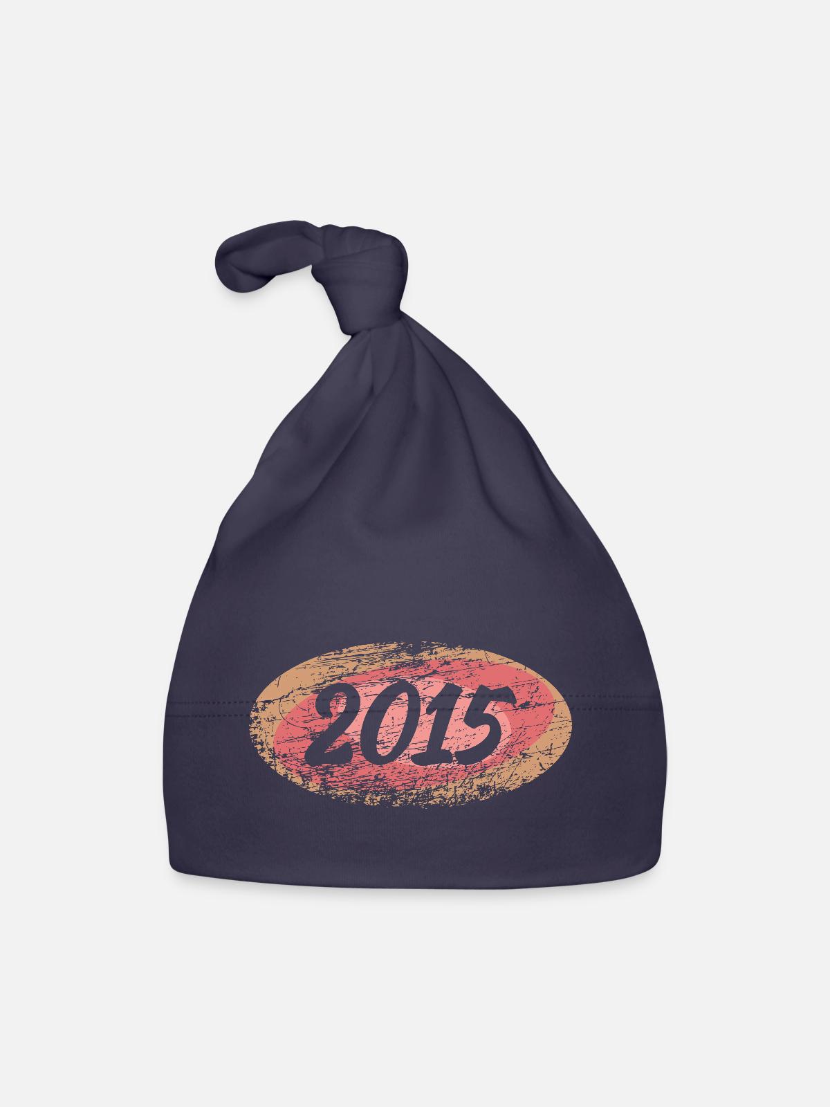 2015 - Bonnet bio Bébé - marine - Devant