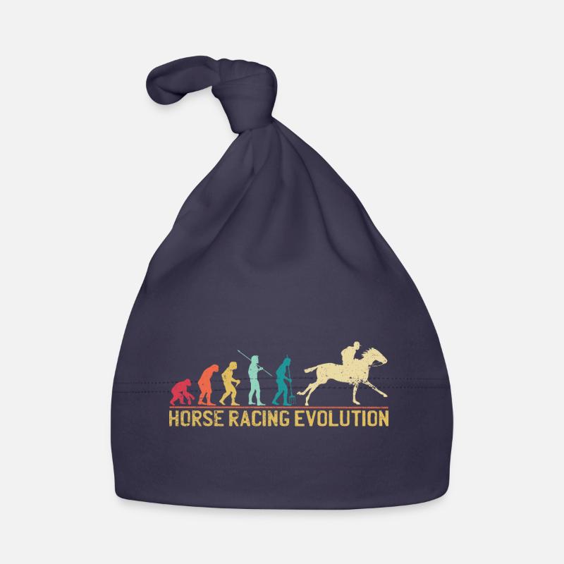 Conception de l'évolution des courses de chevaux Bonnet bio Bébé