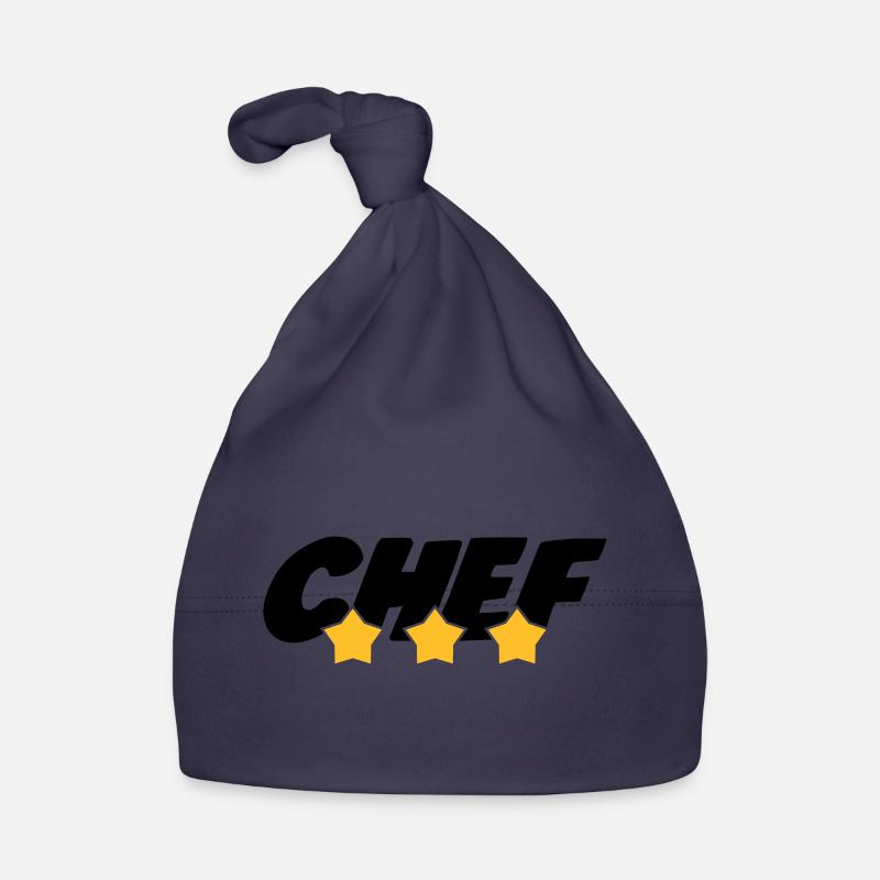 Chef cooking Bonnet bio Bébé