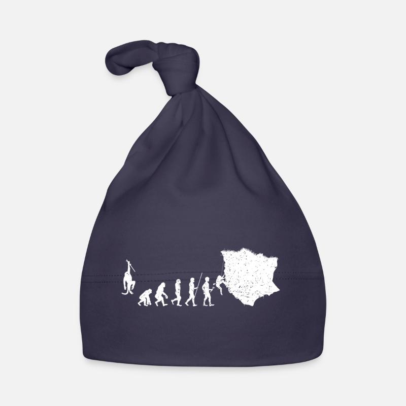 Evolution to Adventure Silhouette Organic Baby Cap