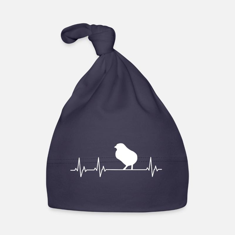 Fans de poulets - - Coq - Poussins Bonnet bio Bébé