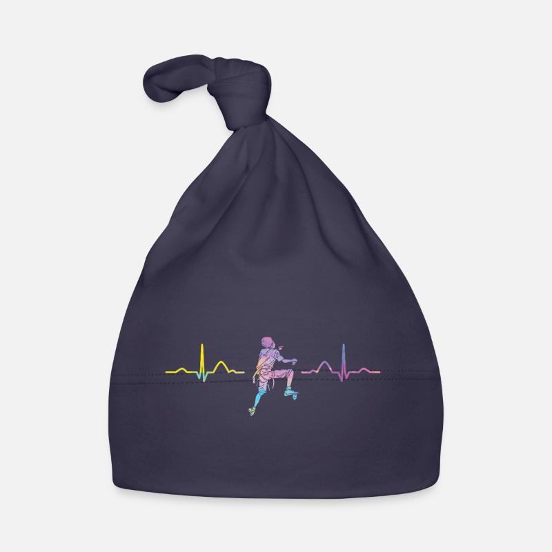 Battement de cœur de Boulderer Bloc Bloc Bonnet bio Bébé