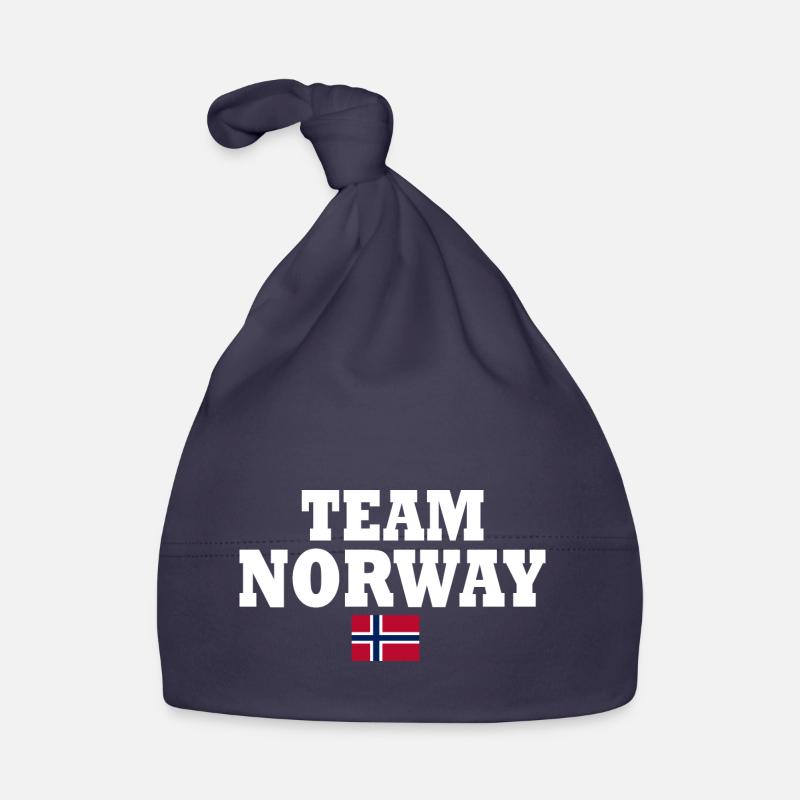 Team norway Baby Bio-Mütze