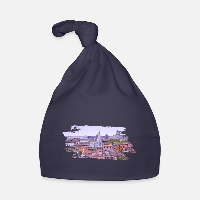 Roma Rome Rom Baby Bio-Mütze