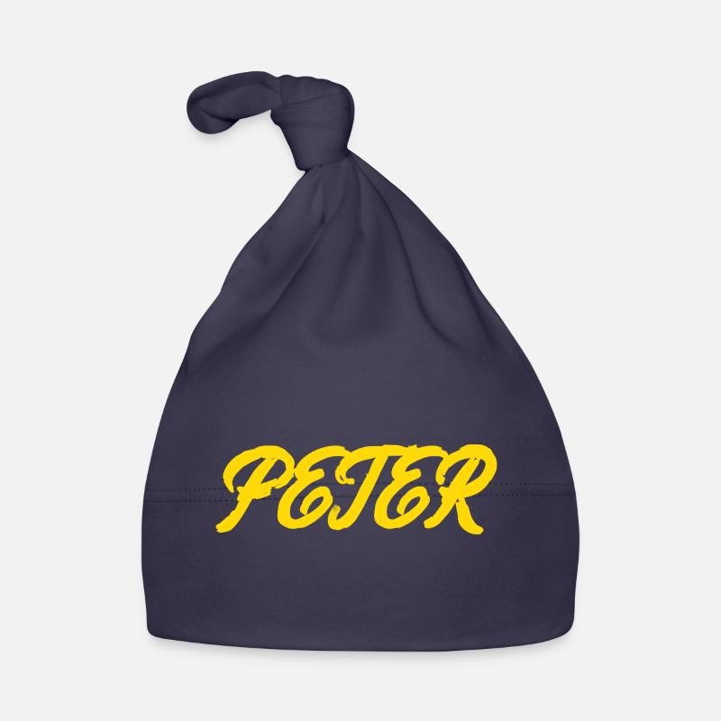 gel er text peter Baby Bio-Mütze