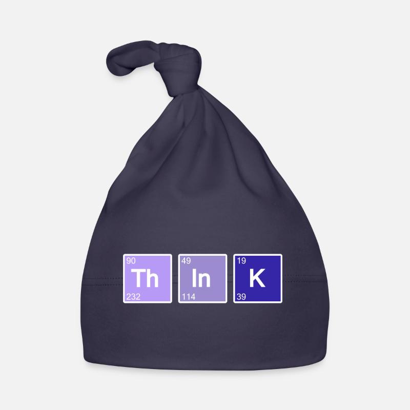 Think (blau) Baby Bio-Mütze