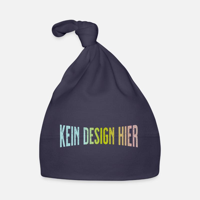 No Design Here Funny Statement Shirt Organic Baby Cap