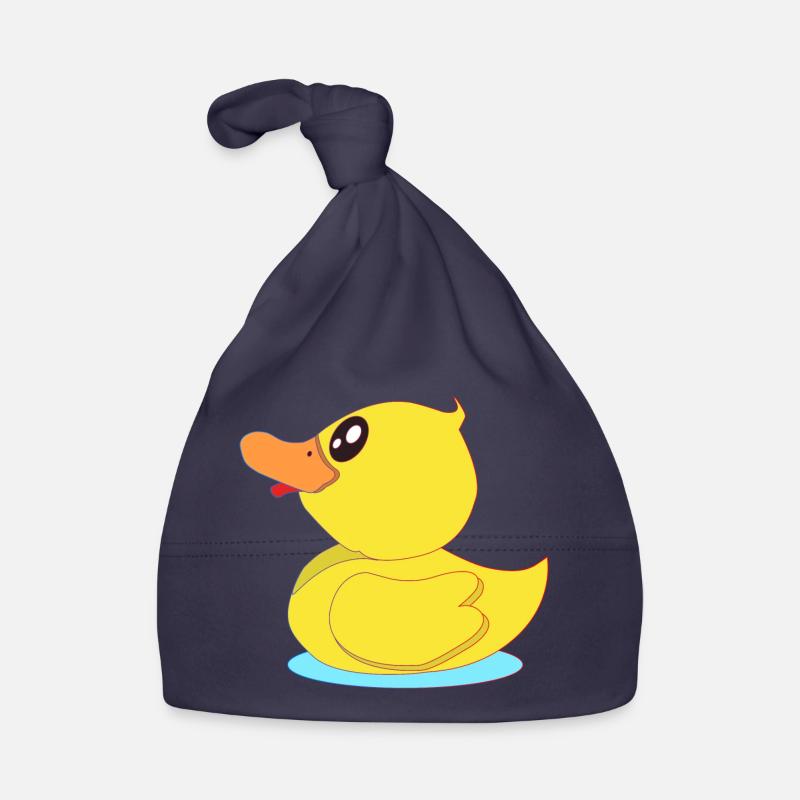 Small rubber duck Organic Baby Cap