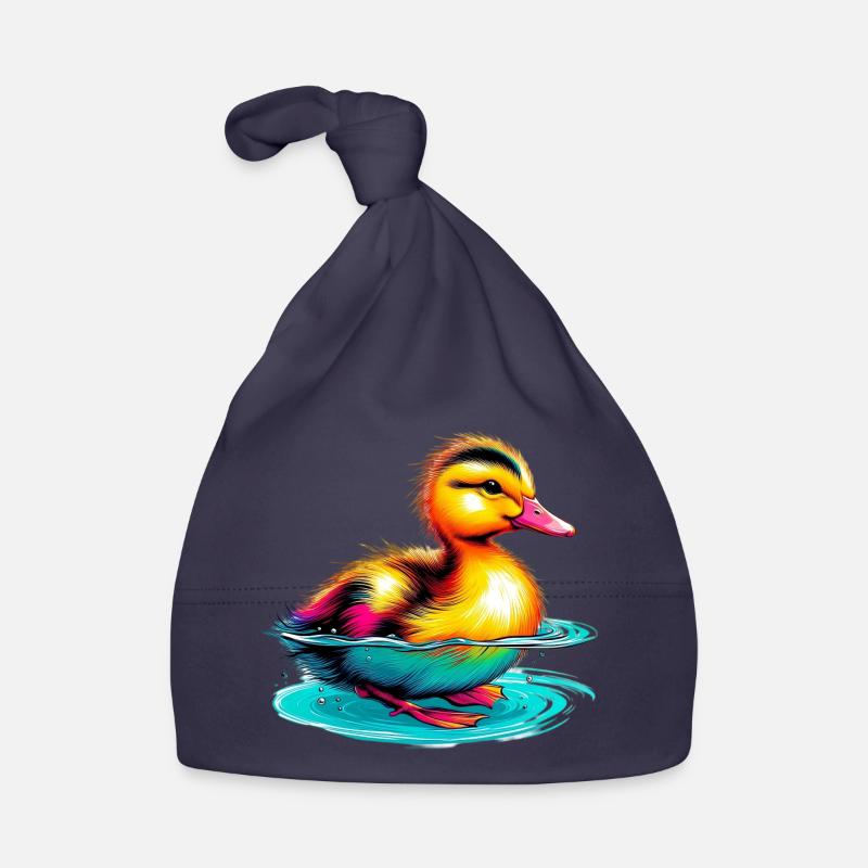 Duckling Duck Duck Organic Baby Cap