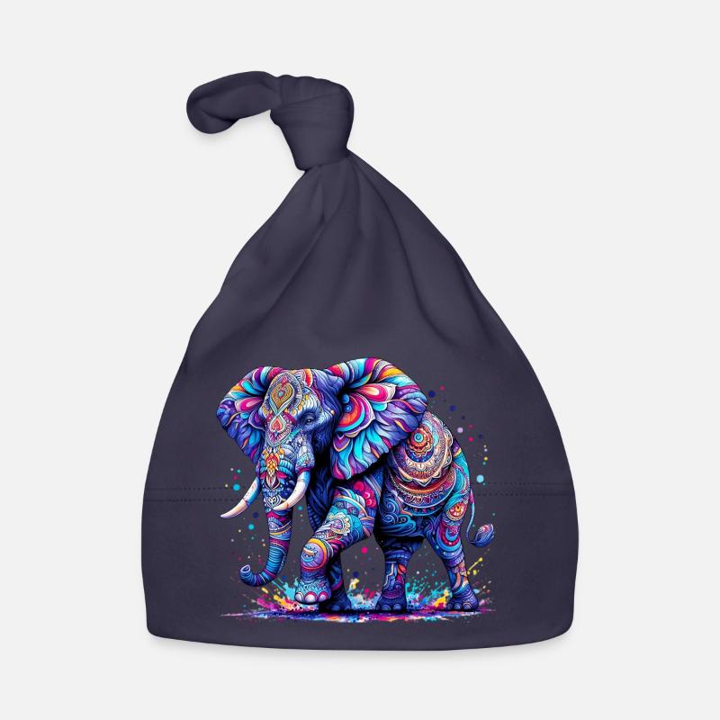 Elefant Baby Bio-Mütze