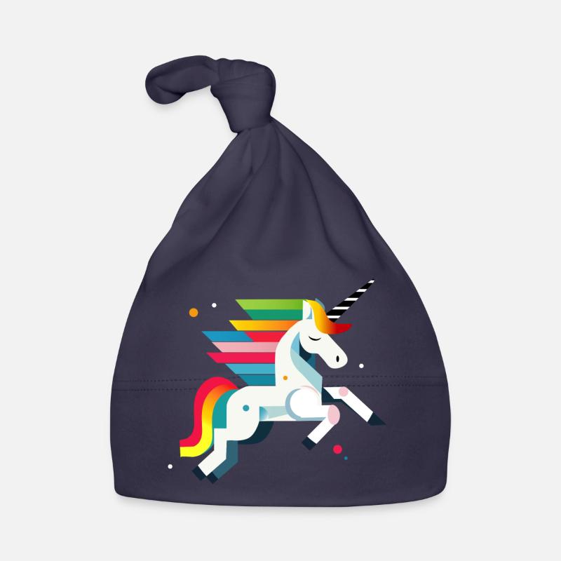 Magic Unicorn – Colorful Design Organic Baby Cap