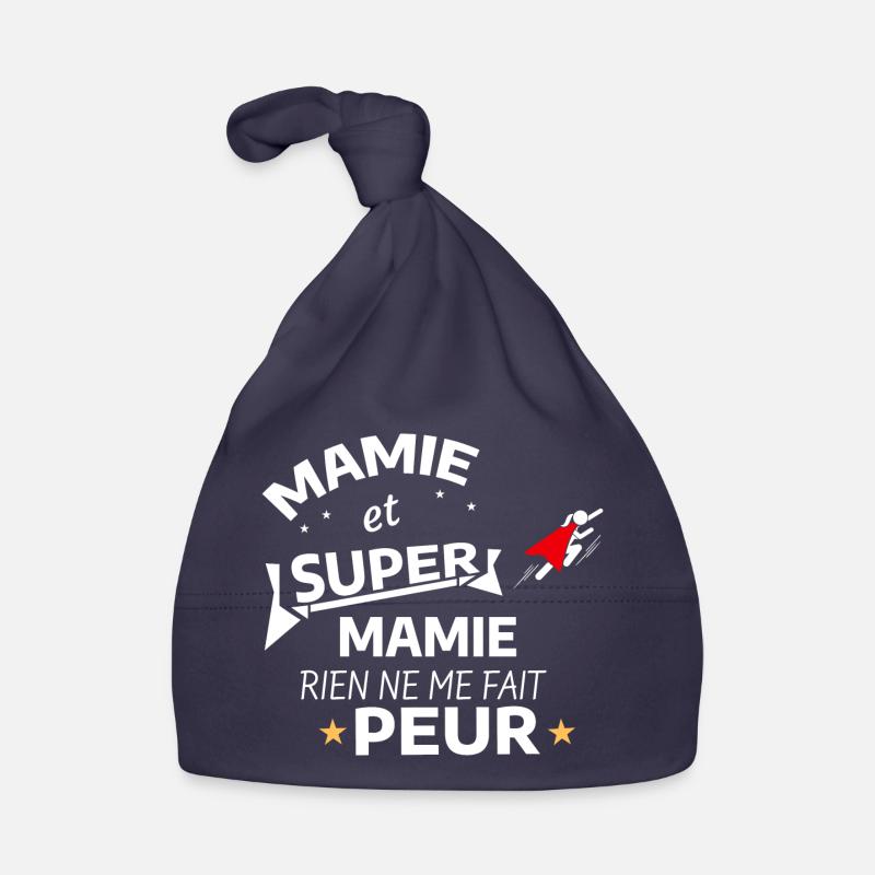 Mama Superheldin Poster Baby Bio-Mütze