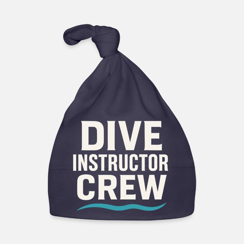 Scuba Instructor Dive Crew Pride Teaching Organic Baby Cap