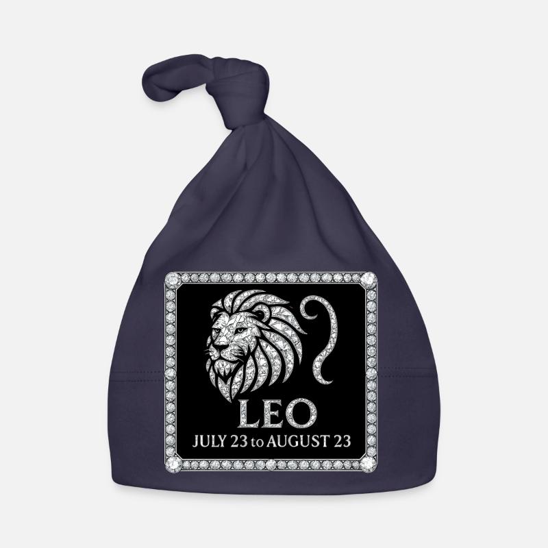 Sternzeichen Löwe Baby Bio-Mütze