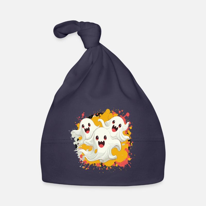 Ghost Trio Comic Organic Baby Cap