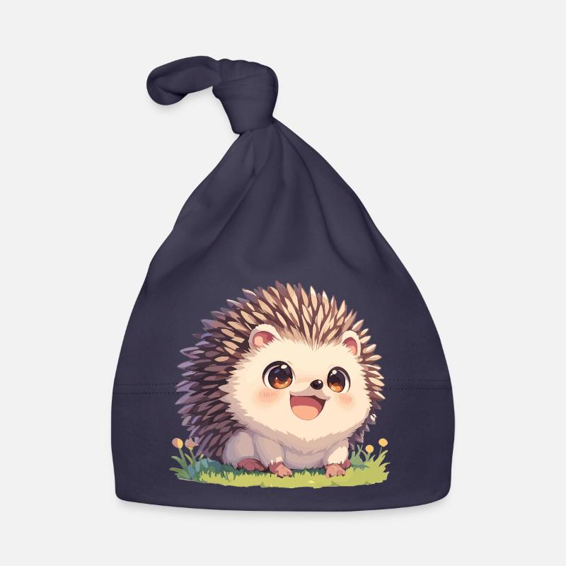 Igel Baby Bio-Mütze
