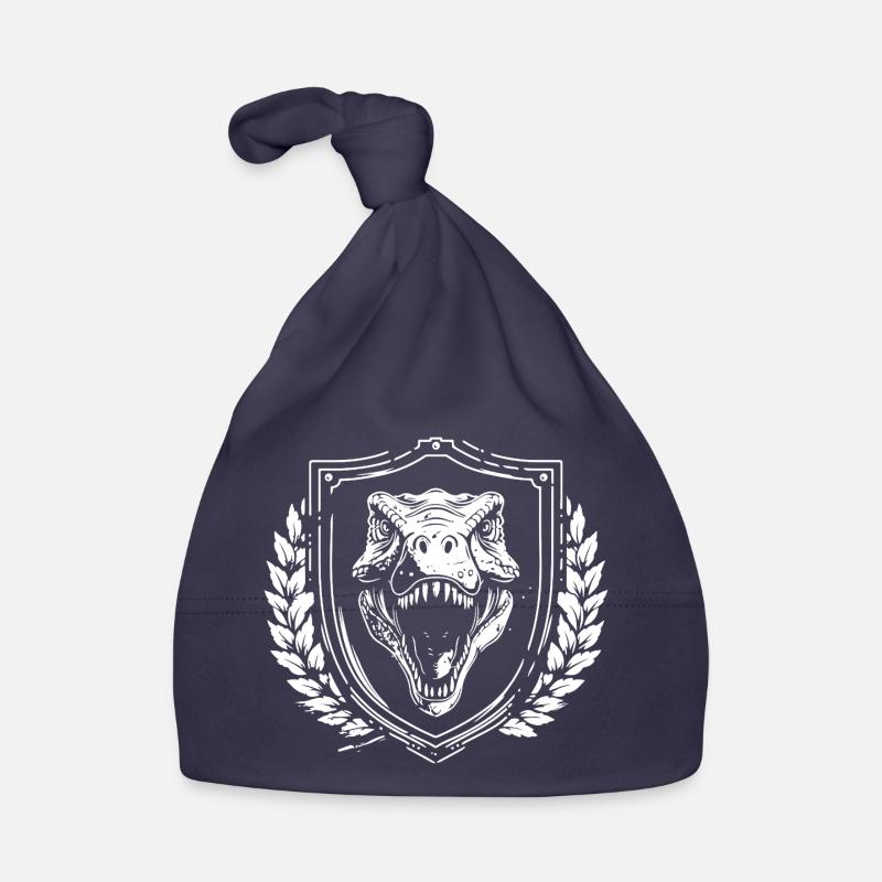 Blason du bouclier T-rex Bonnet bio Bébé