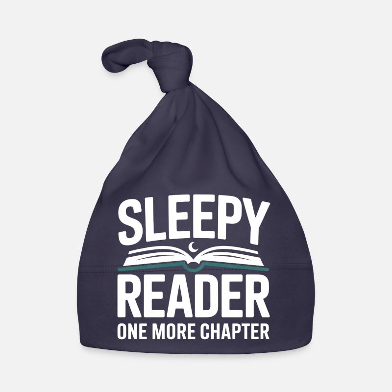 Sleepy Reader One More Chapter Lesen Baby Bio-Mütze