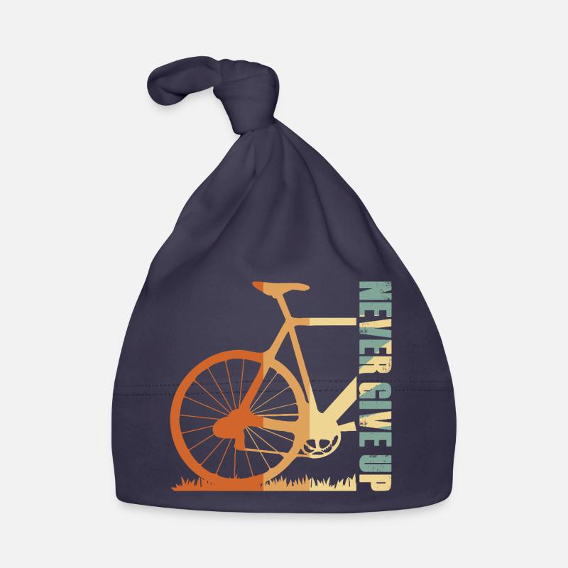 Fahrrad-Silhouette Gradient-Design Baby Bio-Mütze